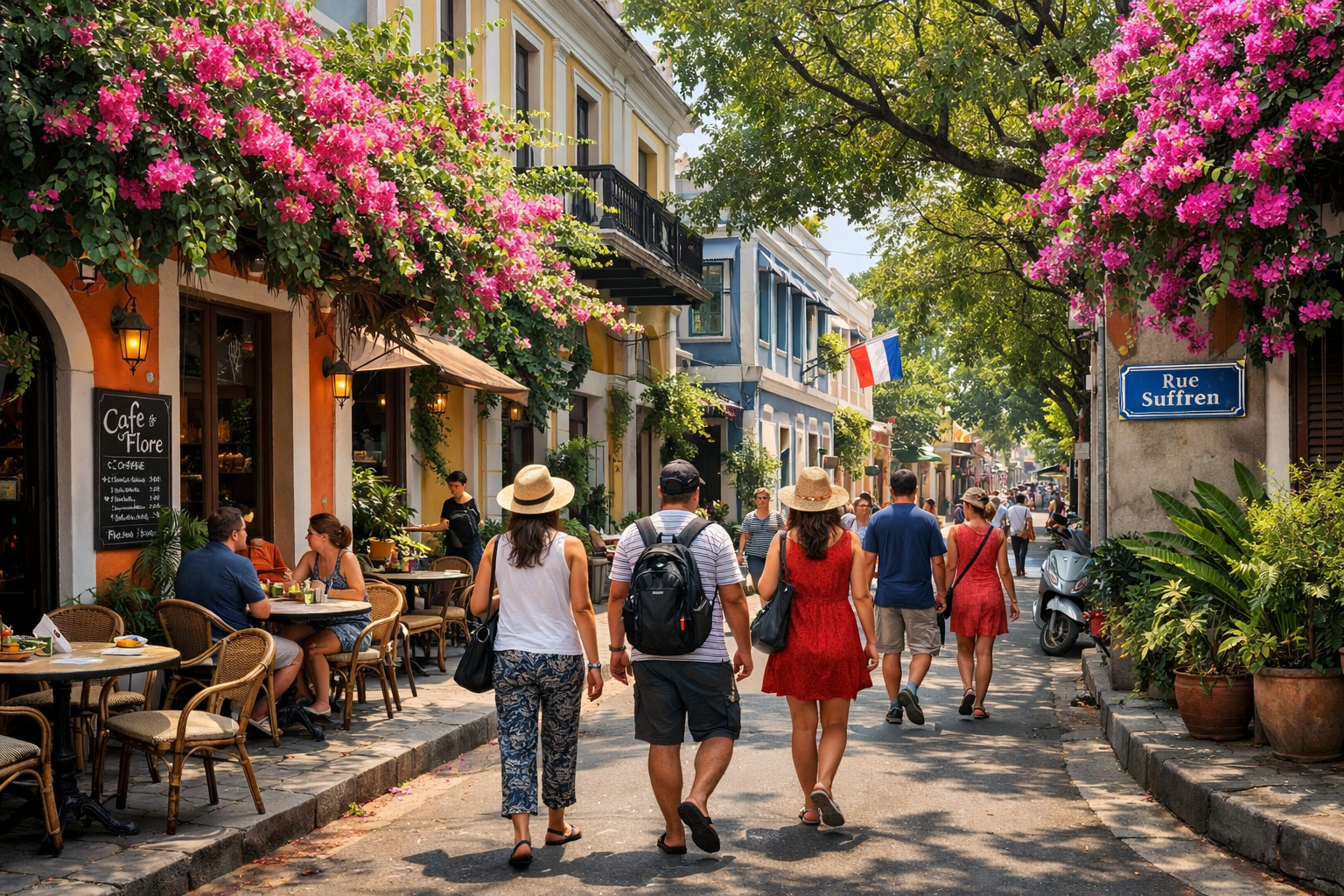 French Quarter Heritage Walk Pondicherry