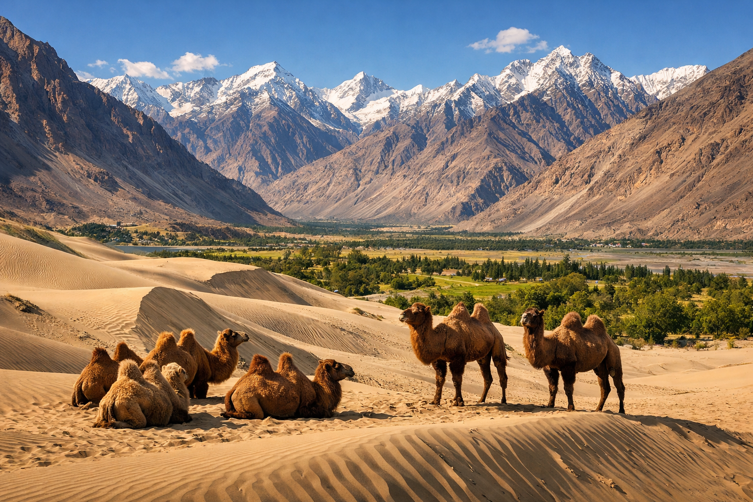 Nubra Valley Camels Ladakh