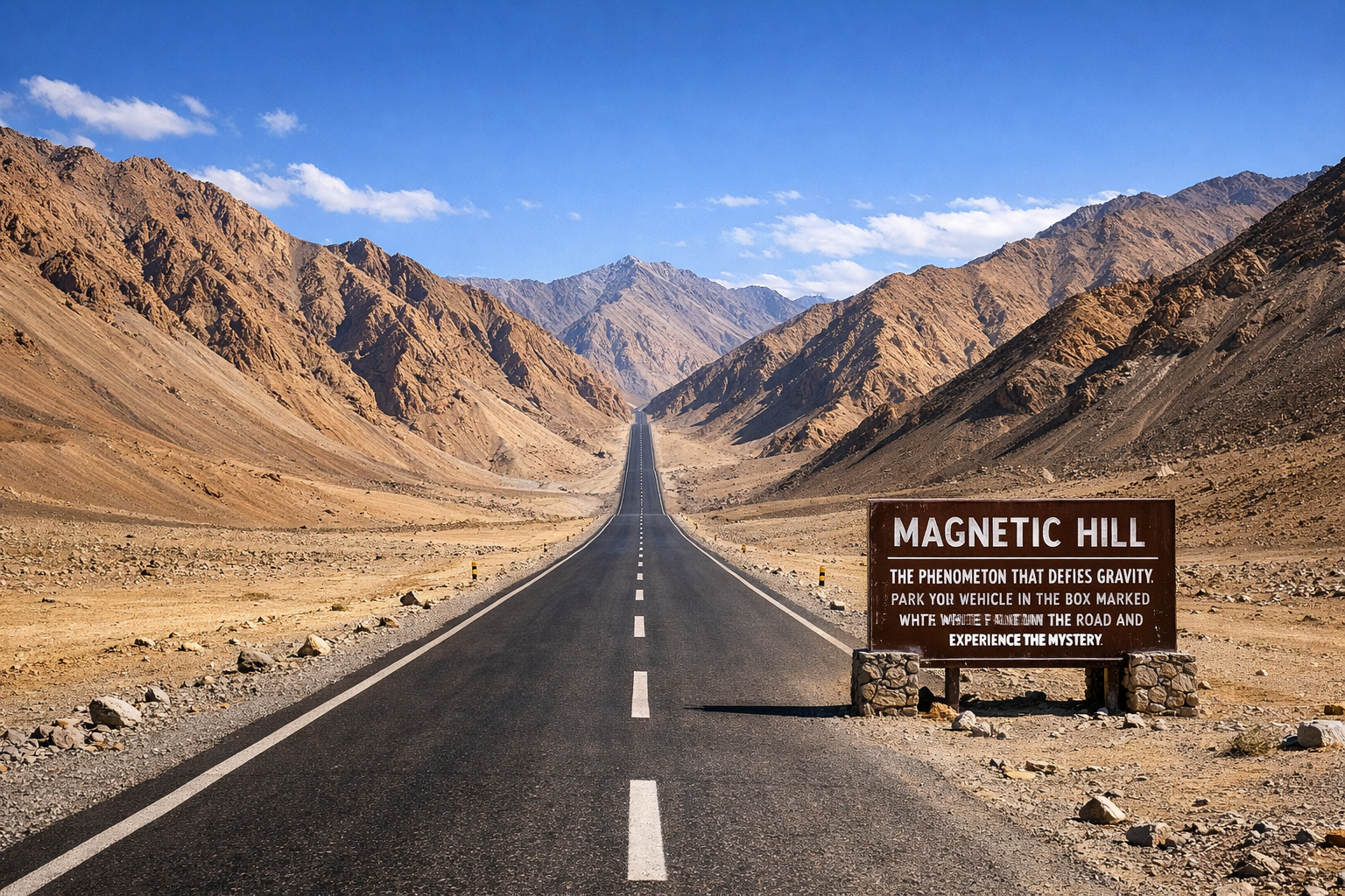 Magnetic Hill Ladakh