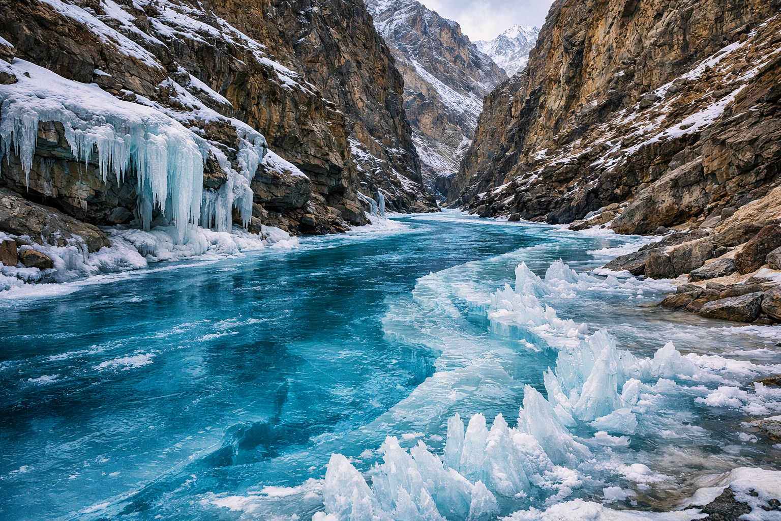 Zanskar River Ladakh