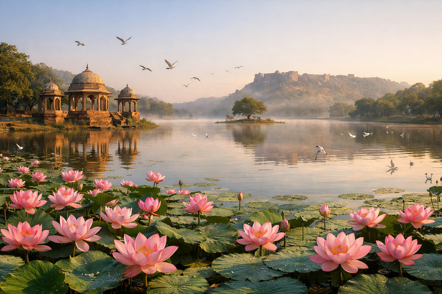 Padam Talao Lake Ranthambore