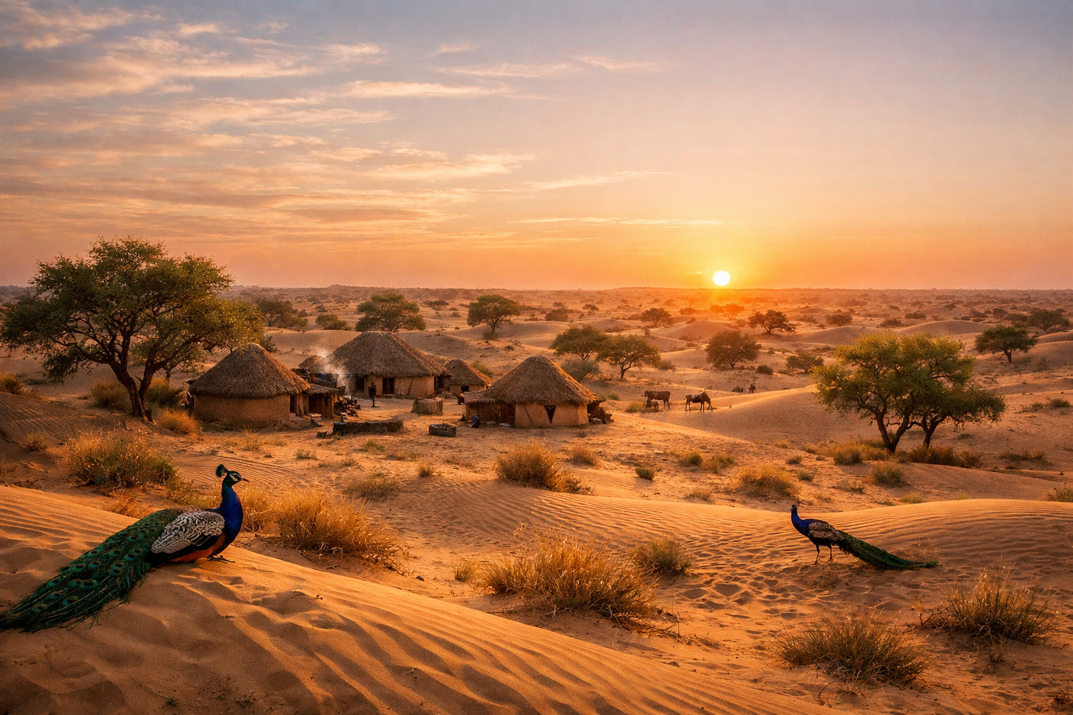 Jodhpur Desert Panorama