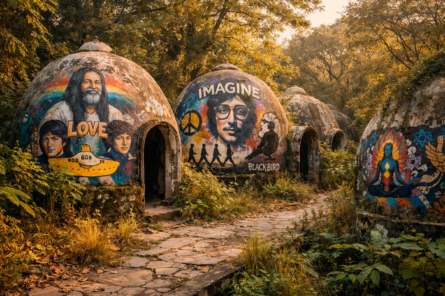 Beatles Ashram Rishikesh