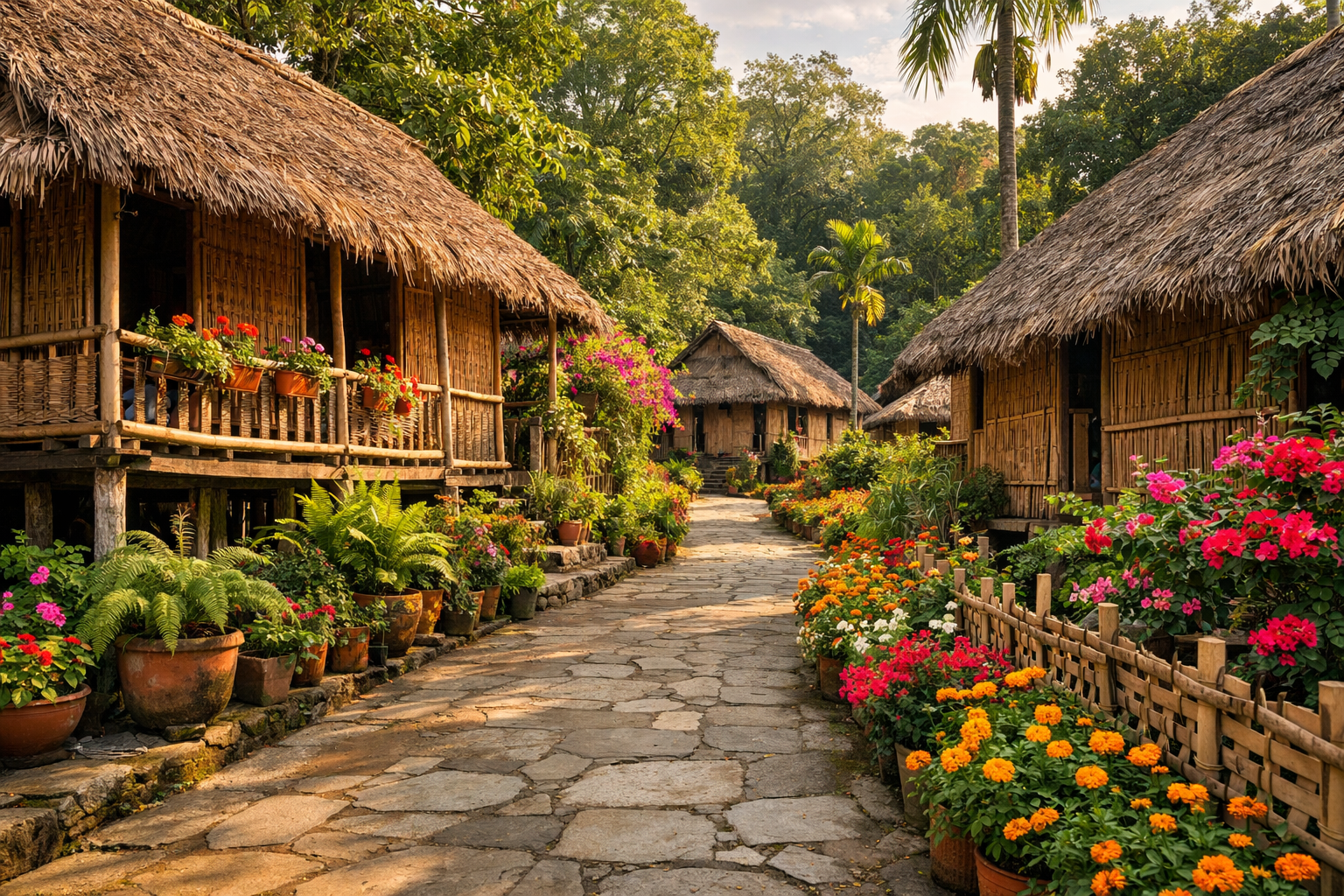 Mawlynnong Cleanest Village