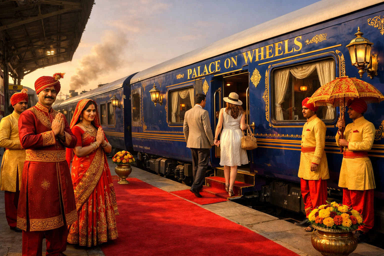Palace on Wheels Welcome