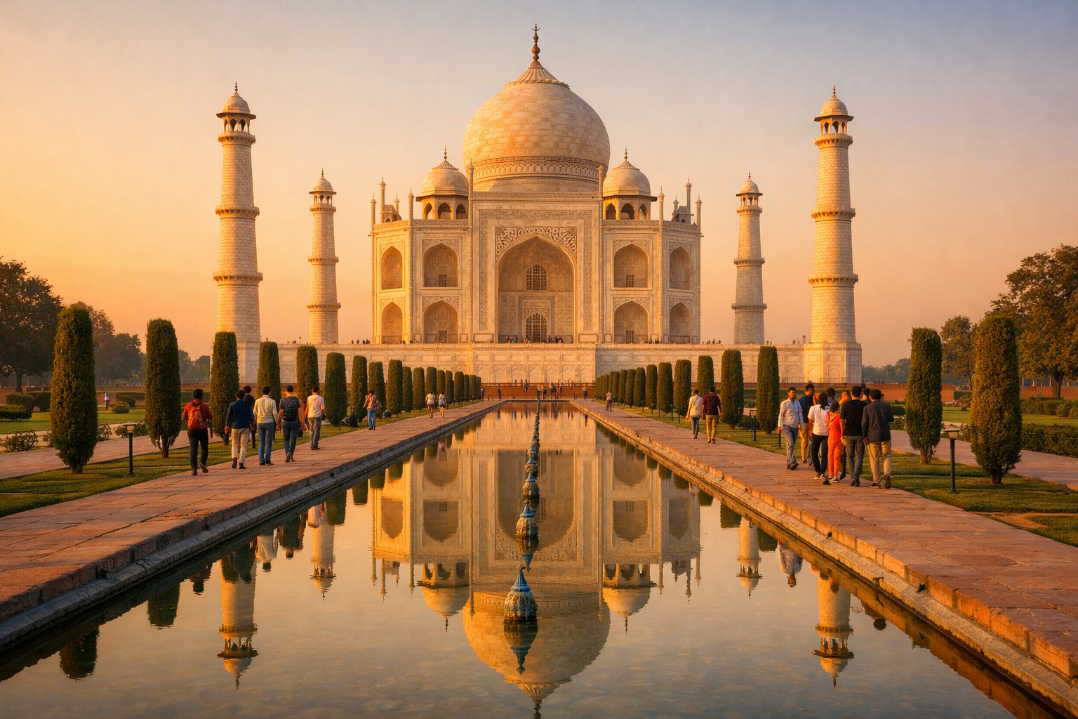 Taj Mahal Sunrise Agra