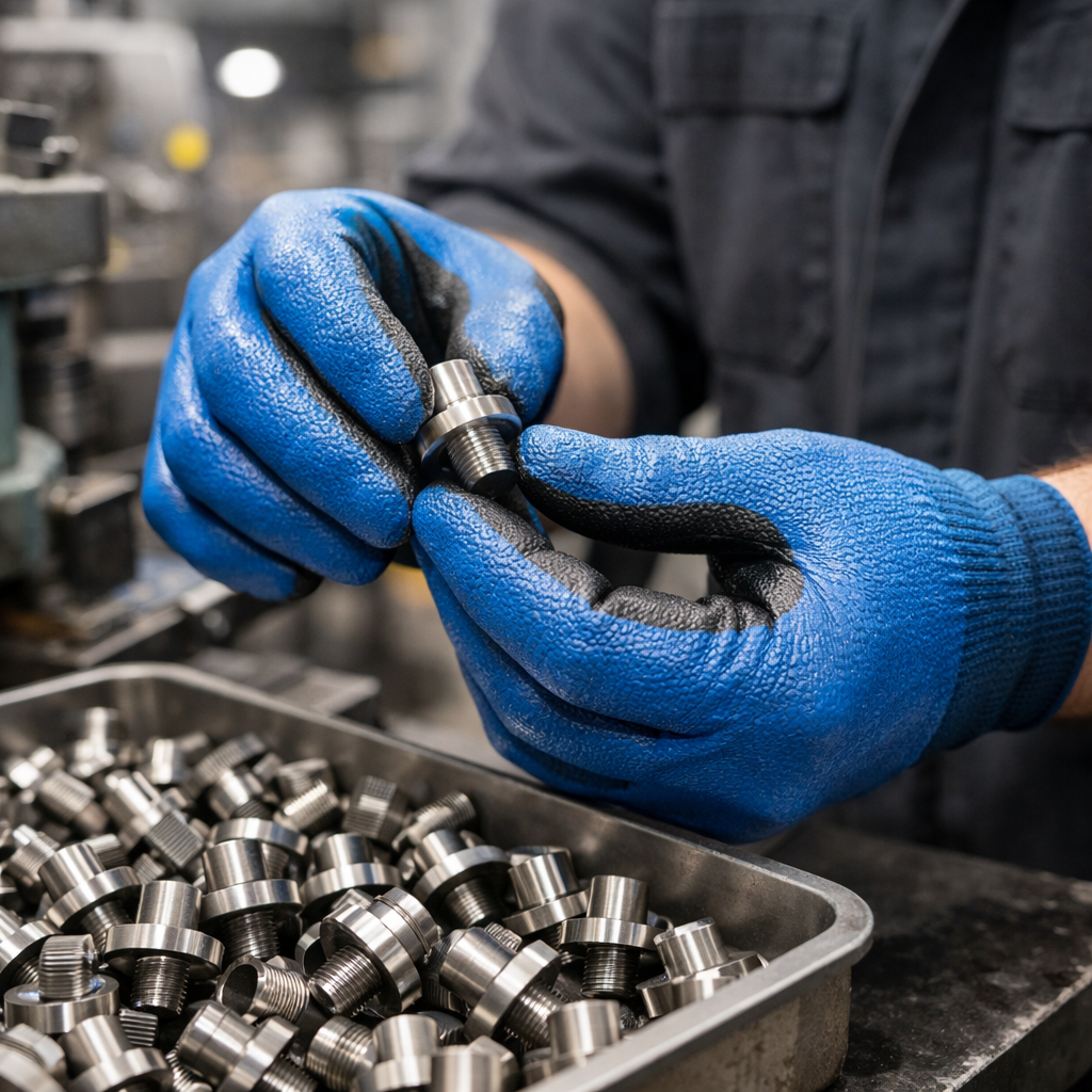 Latex-Coated Precision Gloves
