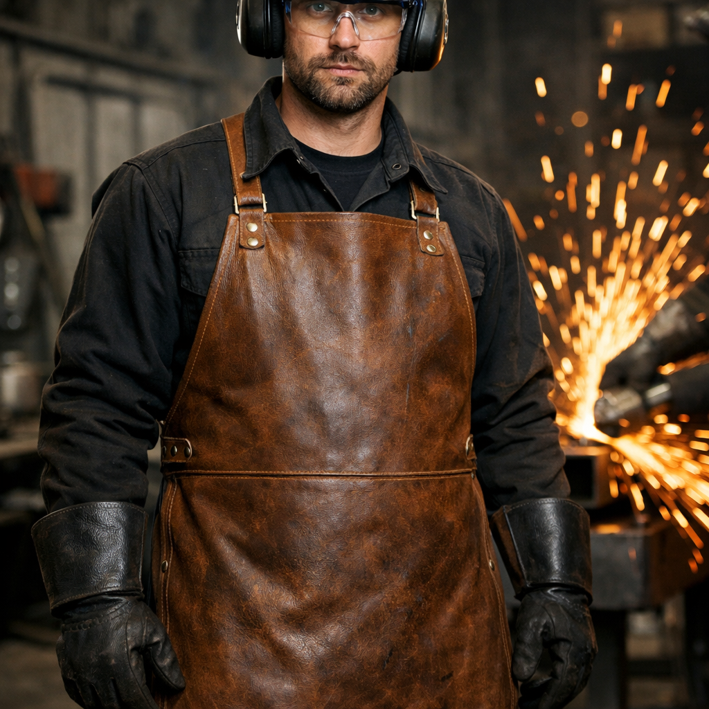 Protective Leather Apron