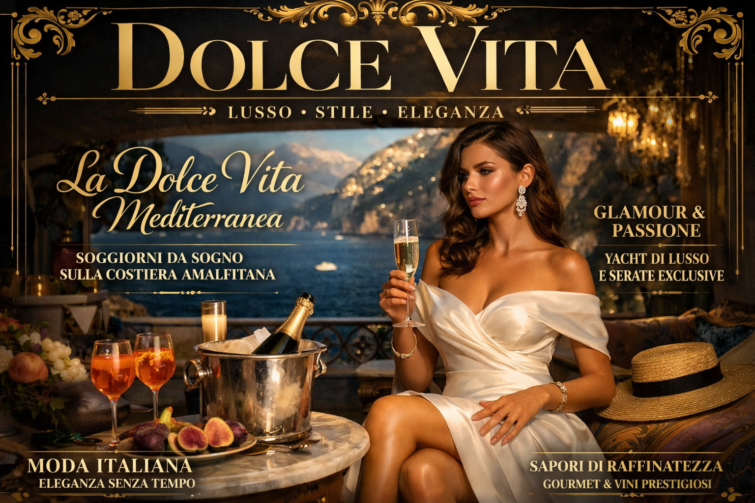 Dolce Vita magazine editorial cover photography visual identity