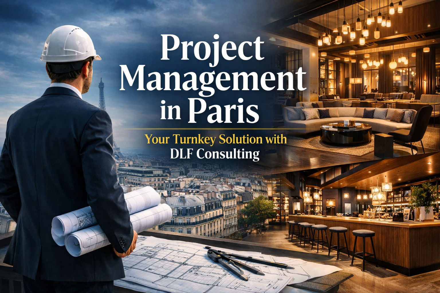 Maîtrise d'œuvre à Paris : Votre projet clé en main avec DLF Consulting