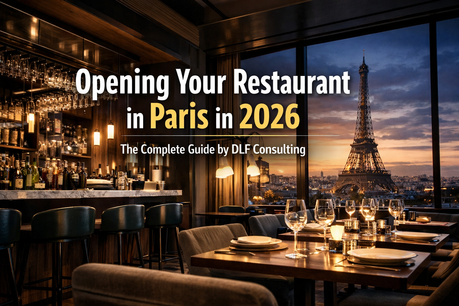 Lancer son Restaurant à Paris en 2026 : Le Guide Complet de DLF Consulting