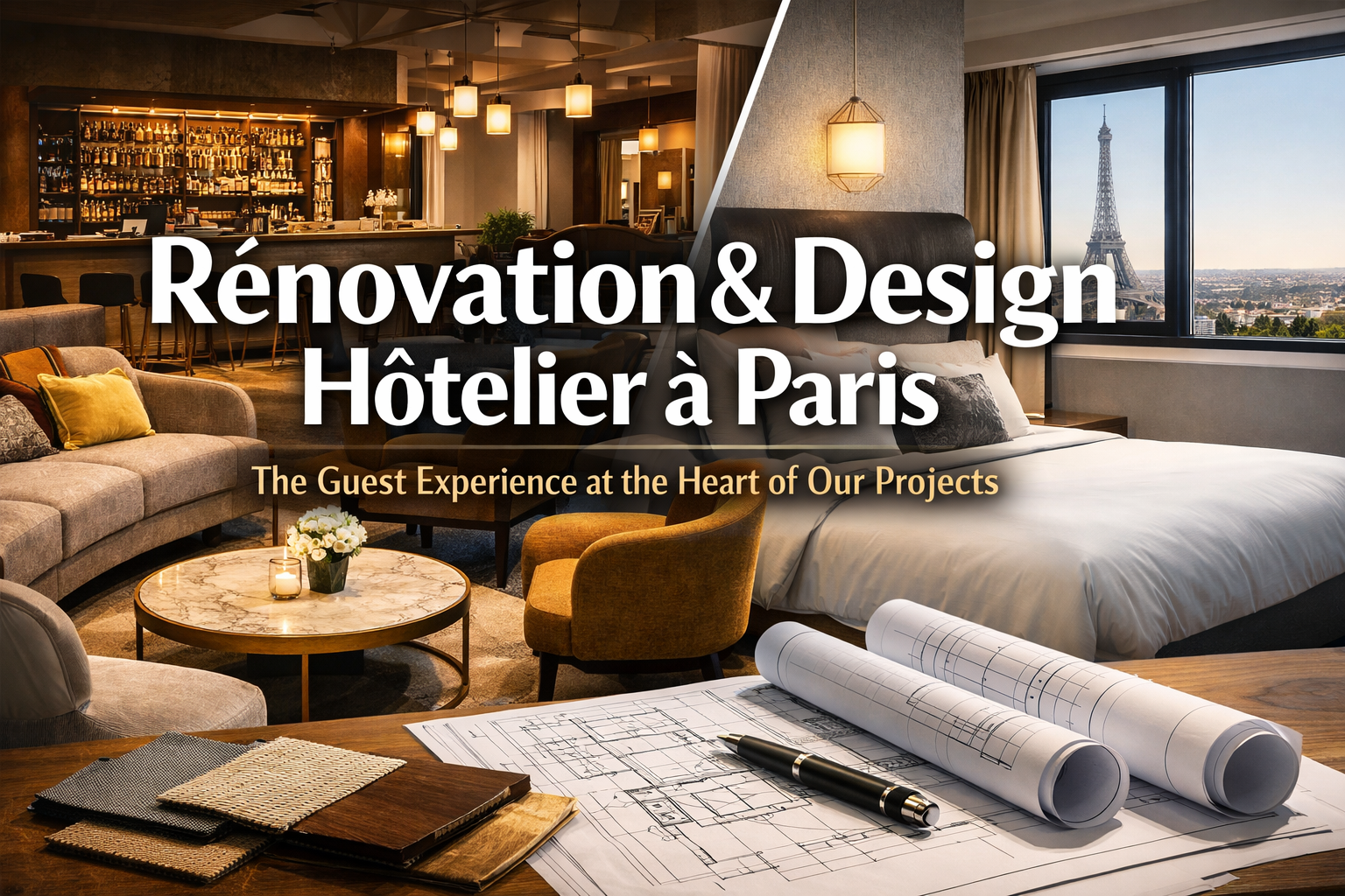 Rénovation & Design Hôtelier à Paris : L'expérience client au cœur de nos projets