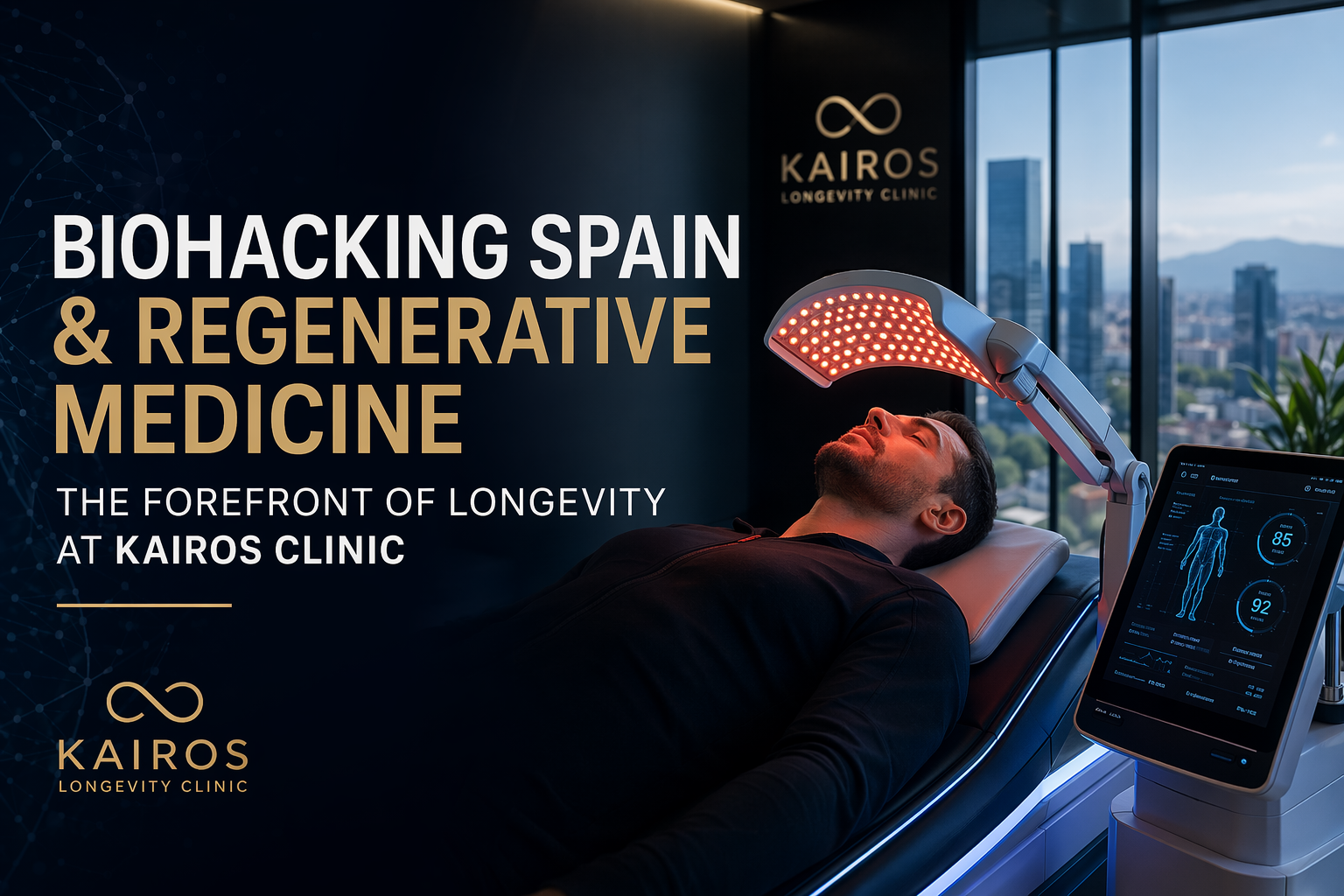 Biohacking España y Medicina Regenerativa: La Vanguardia de la Longevidad en Kairos Clinic