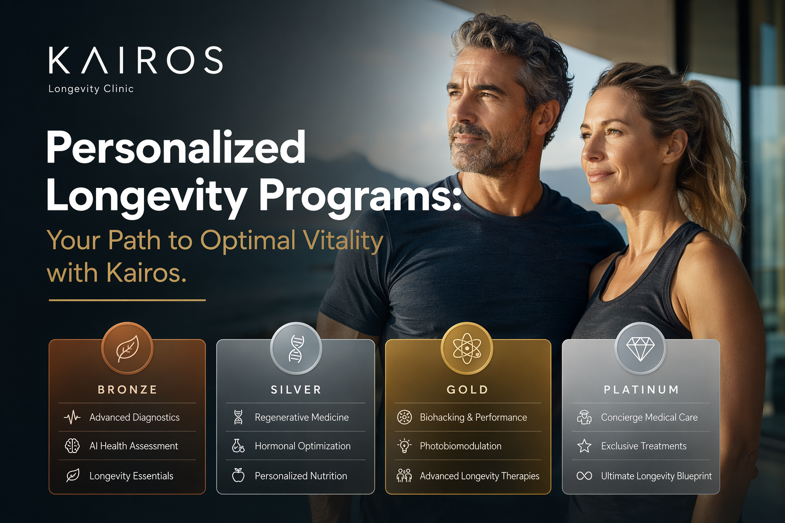 Programas de Longevidad Personalizados: Tu Camino hacia una Vitalidad Óptima con Kairos