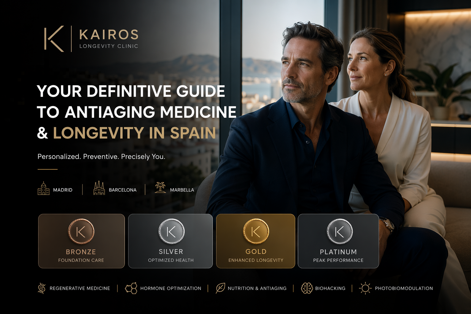 Kairos Clinic: Tu Guía Definitiva en Medicina Antienvejecimiento y Longevidad en España