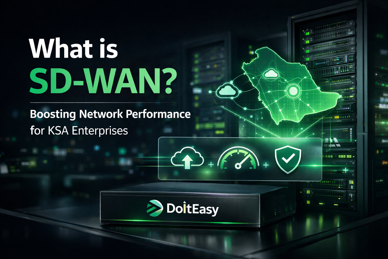 What is SD-WAN? Boosting Network Performance for KSA Enterprises (DoItEasy)