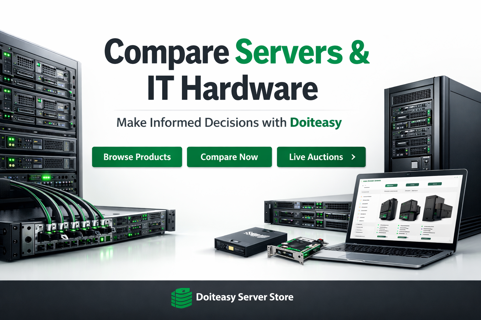 Compare Servers & IT Hardware: Make Informed Decisions with Doiteasy