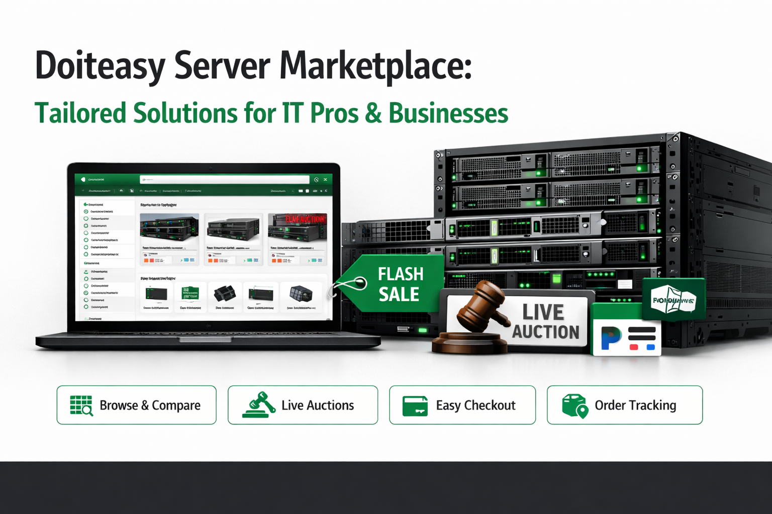 Doiteasy Server Marketplace: Tailored Solutions for IT Pros & Businesses