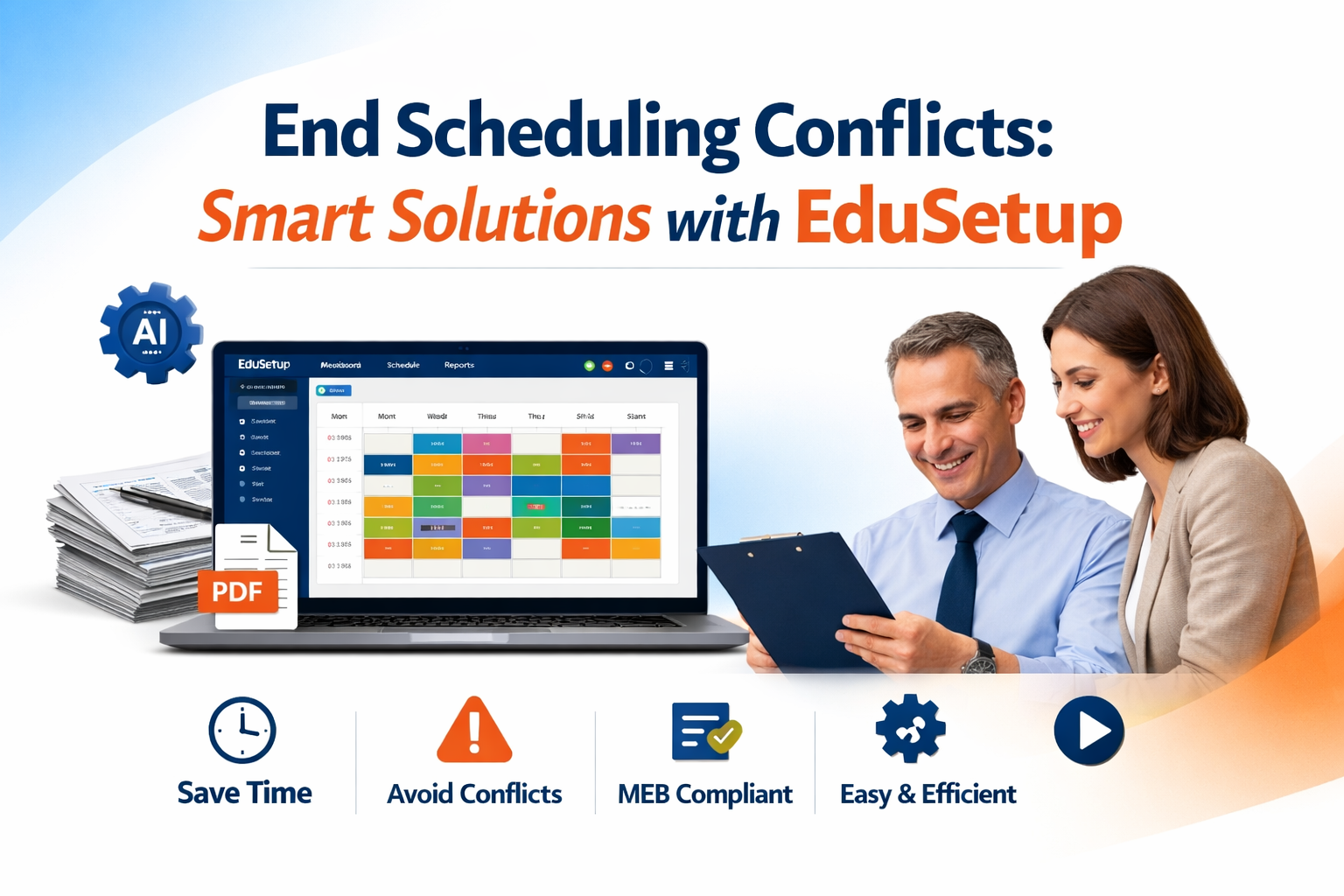 Ders Programı Çakışmalarına Son: EduSetup ile Akıllı Çözümler