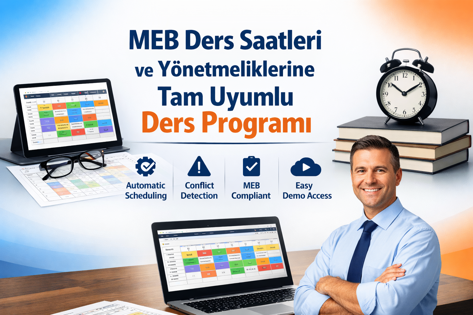 MEB Ders Saatleri ve Yönetmeliklerine Tam Uyumlu Ders Programı