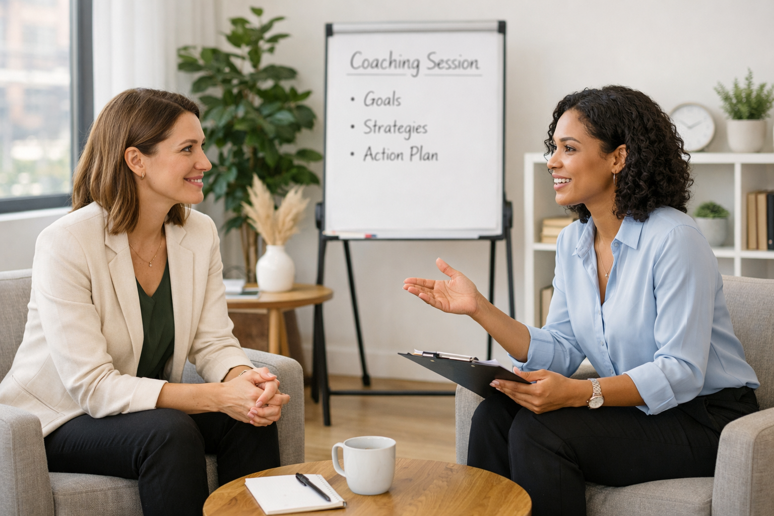 Séance de coaching