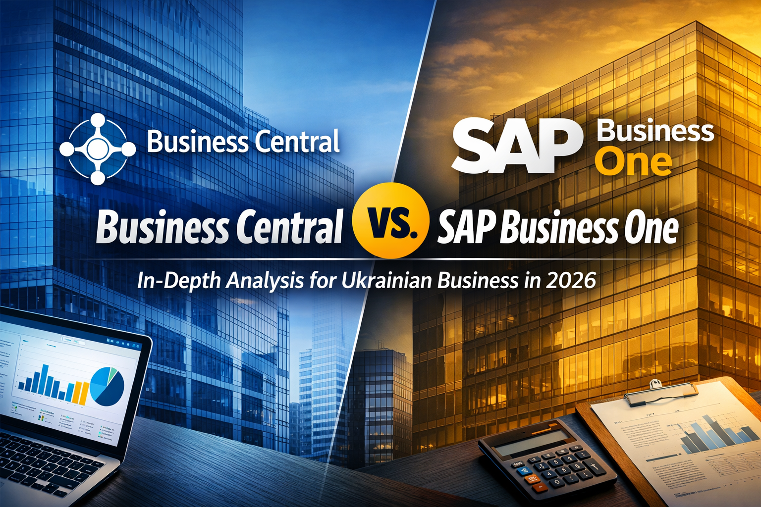 Business Central vs. SAP Business One: Детальний Аналіз для Українського Бізнесу у 2026