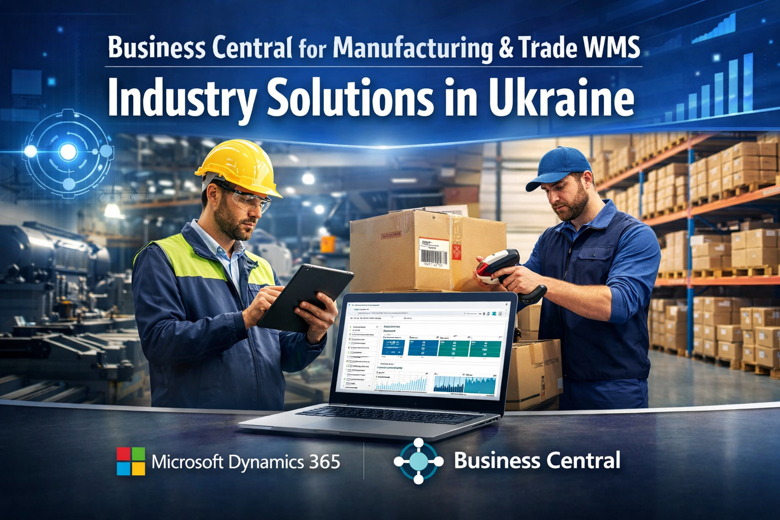 Business Central для Виробництва та Торгівлі WMS: Галузеві Рішення в Україні