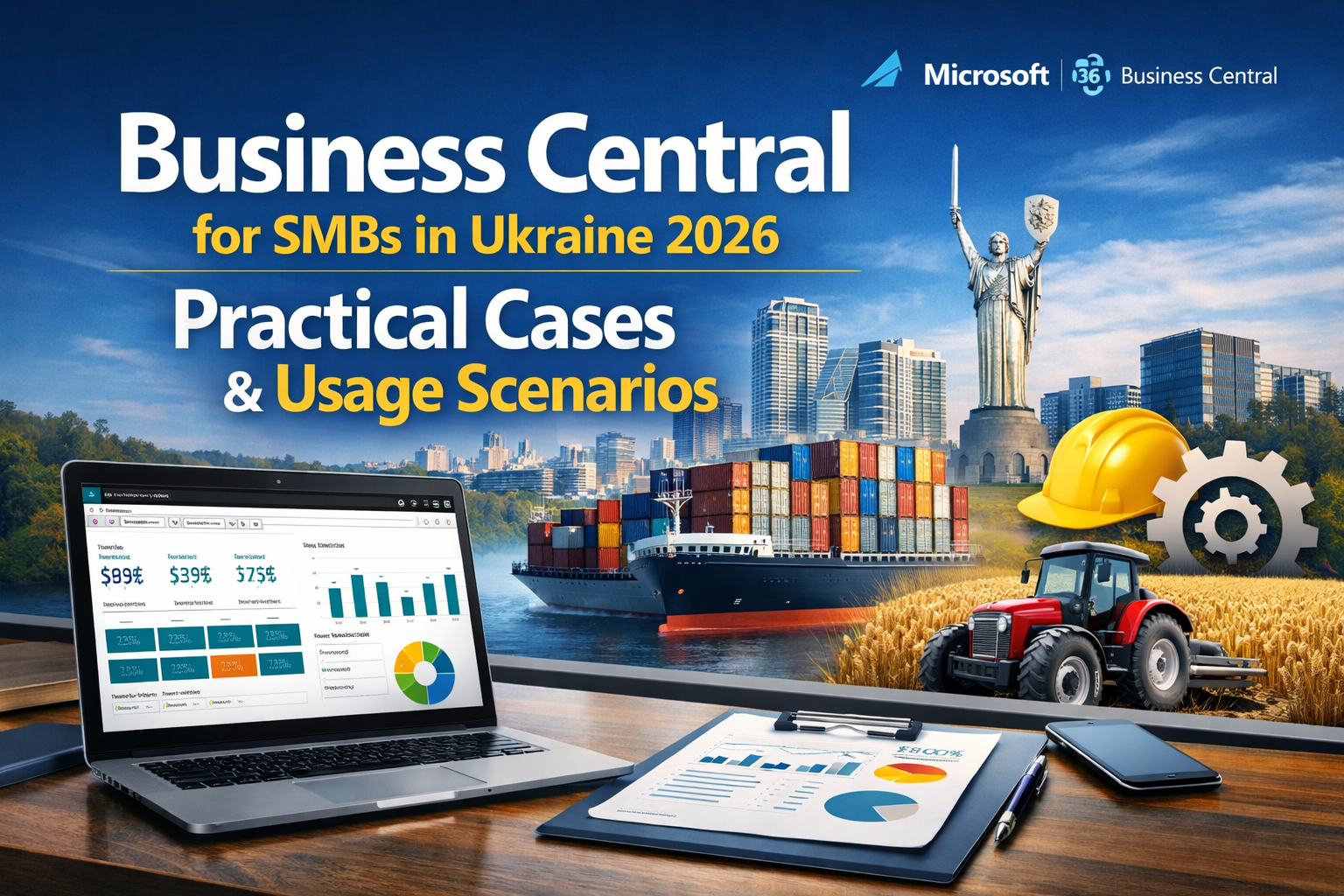 Business Central для МСБ в Україні 2026: Практичні кейси та сценарії використання