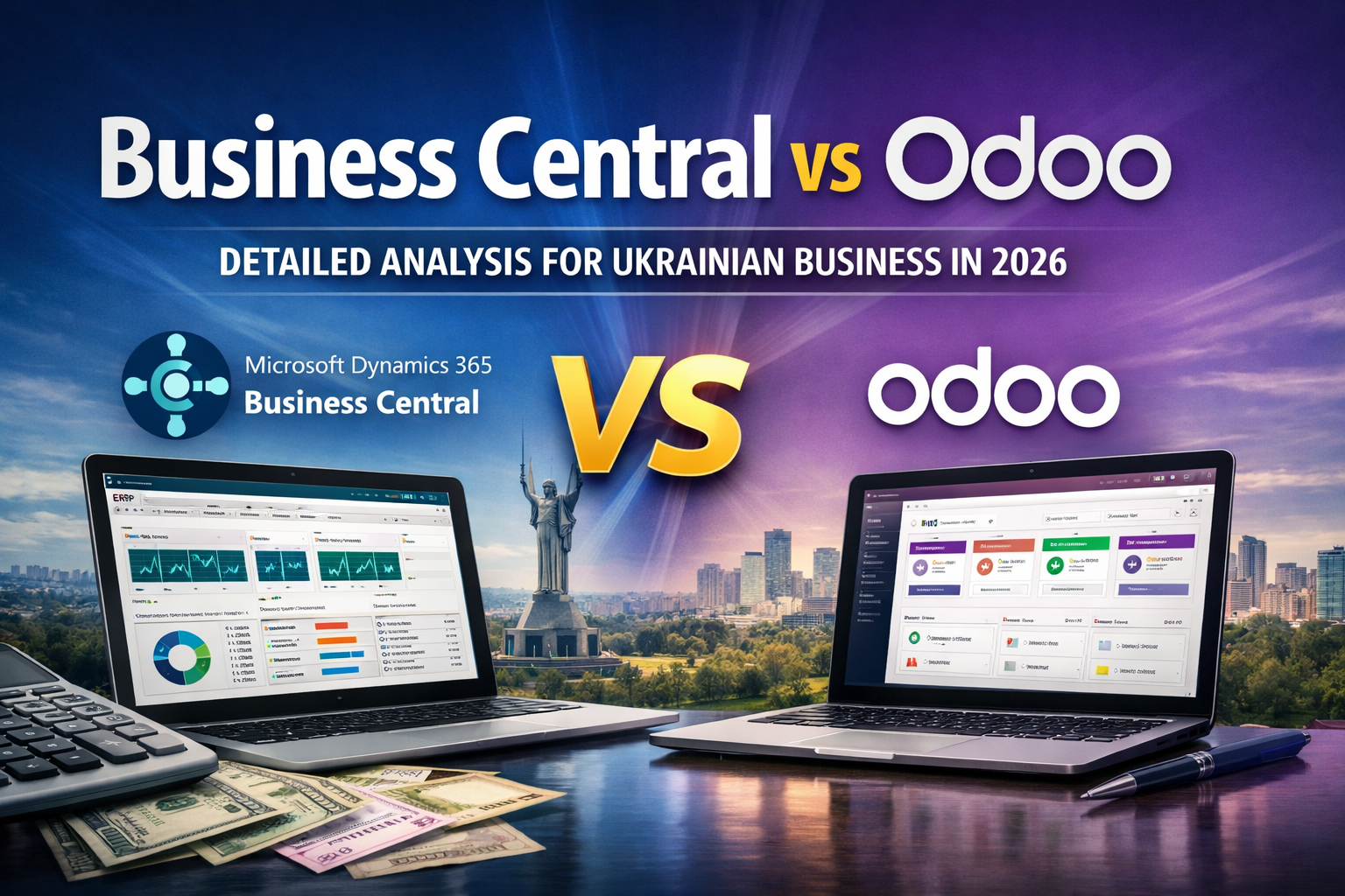 Business Central vs Odoo: Детальний Аналіз для Українського Бізнесу у 2026 році