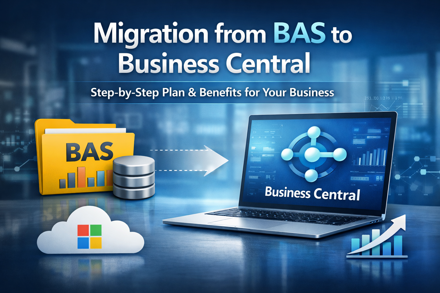Міграція з BAS на Business Central: Покроковий План та Вигоди для Вашого Бізнесу
