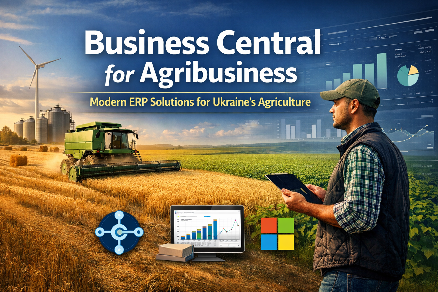 Business Central для Агробізнесу: Сучасні ERP Рішення для АПК України