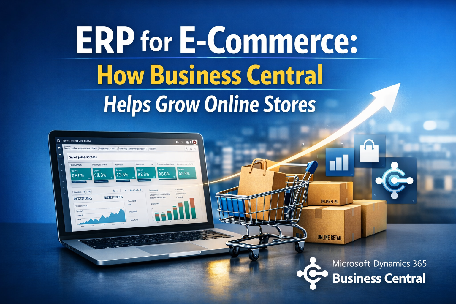 ERP для E-commerce: Як Business Central Допомагає Розвивати Онлайн-Магазини