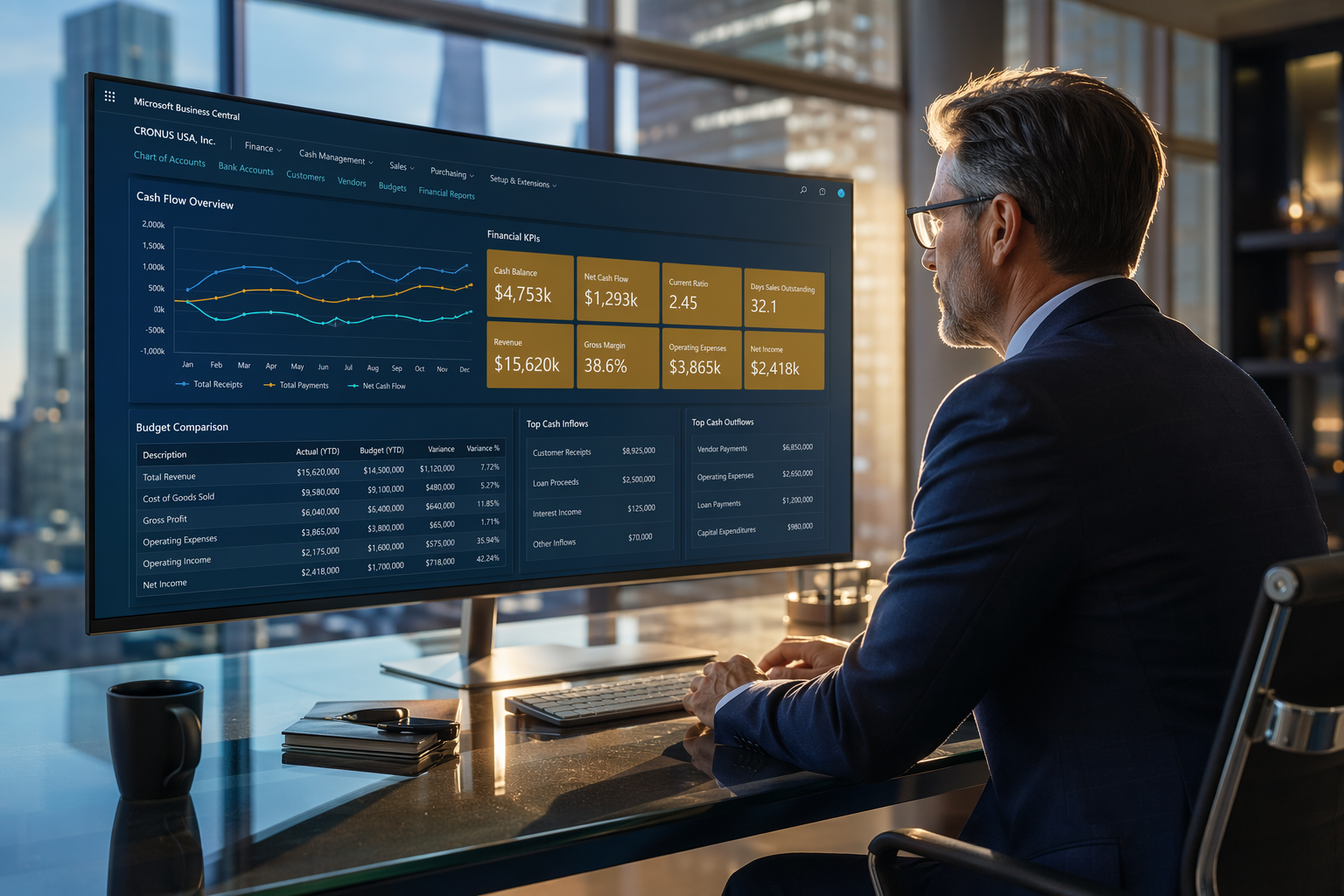 Фінансовий Менеджмент в Business Central