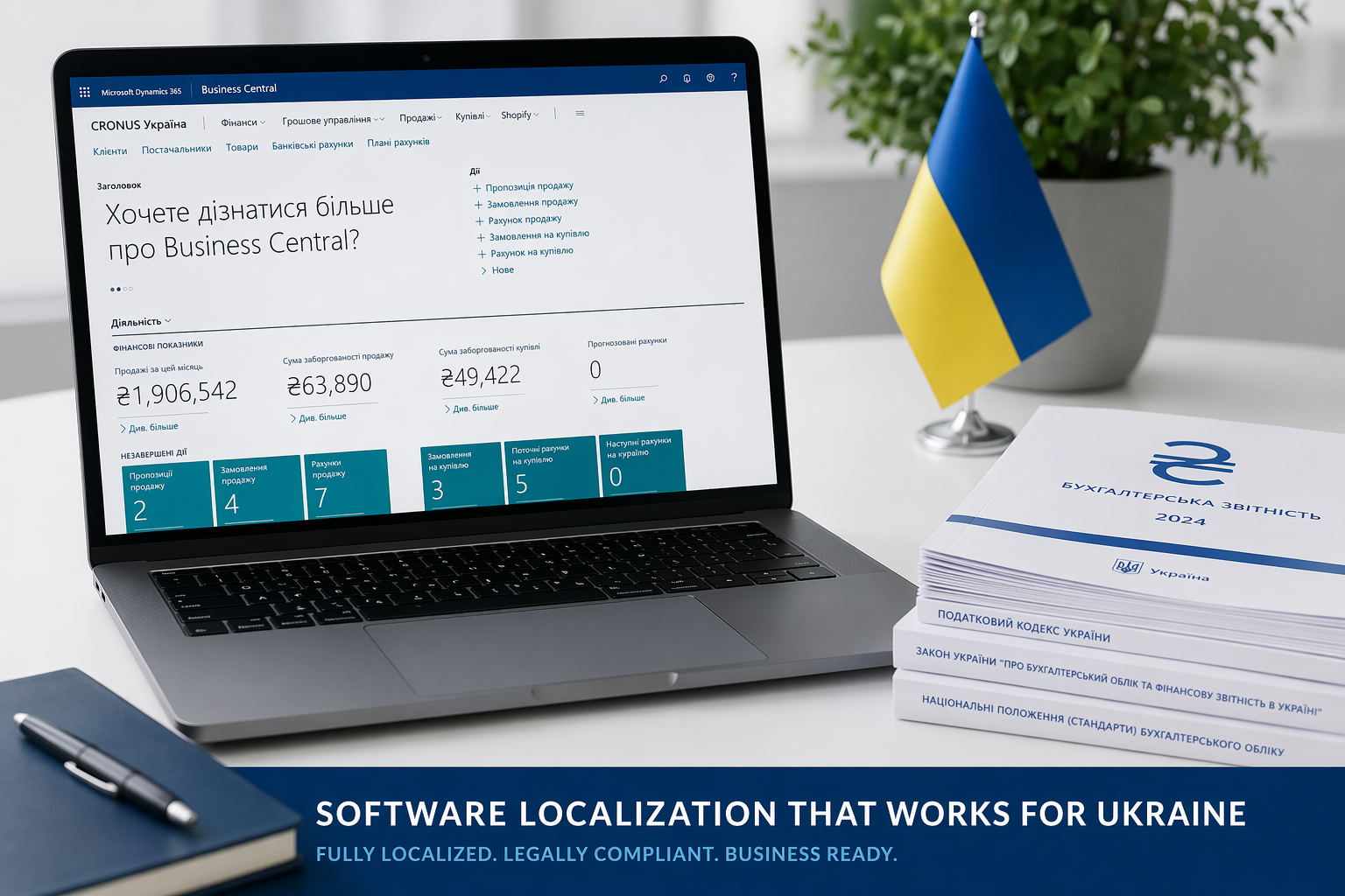 Локалізація Business Central для України