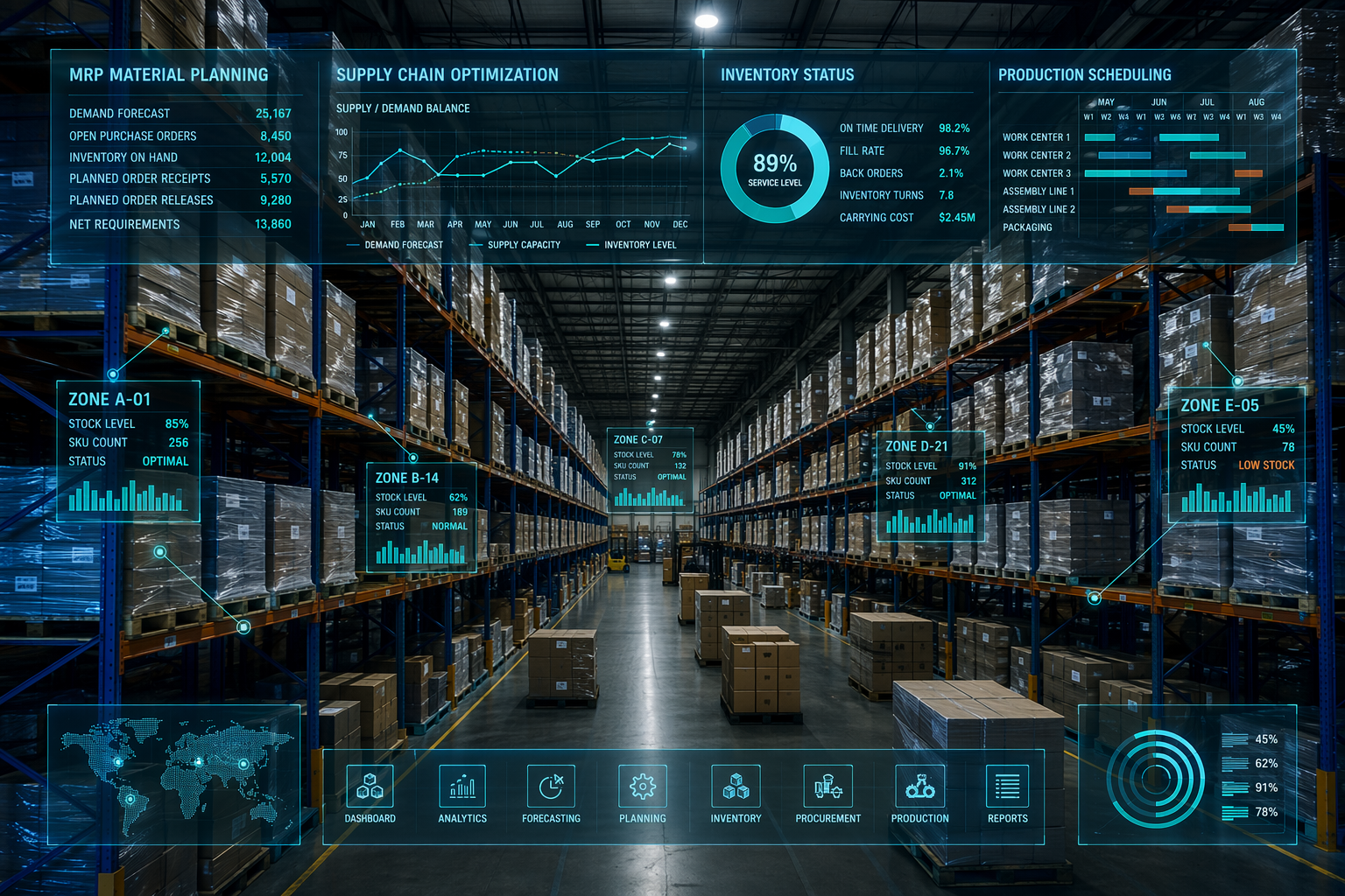 MRP Business Central: Планування Матеріалів 2026