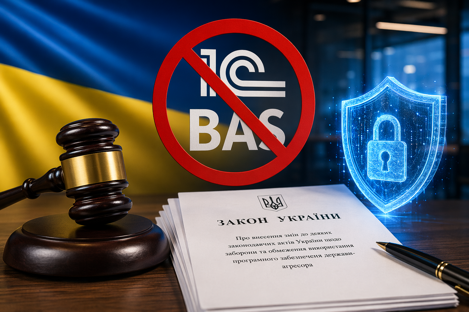 Заборона 1С в Україні 2026: Штрафи та Альтернативи