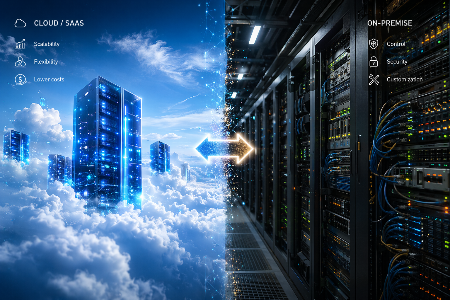 SaaS vs On-Premise ERP — Що Обрати?