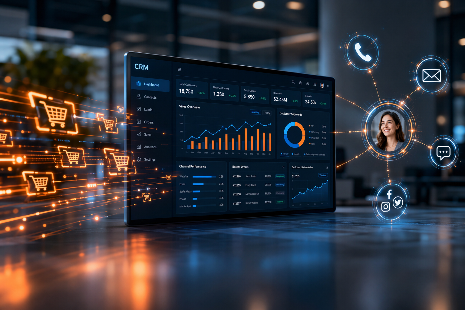 CRM для E-commerce: Омніканальність