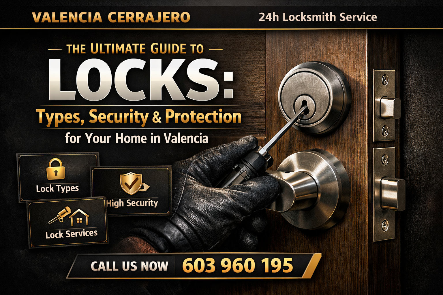 Guía Definitiva de Cerraduras: Tipos, Seguridad y Protección para Tu Hogar en Valencia