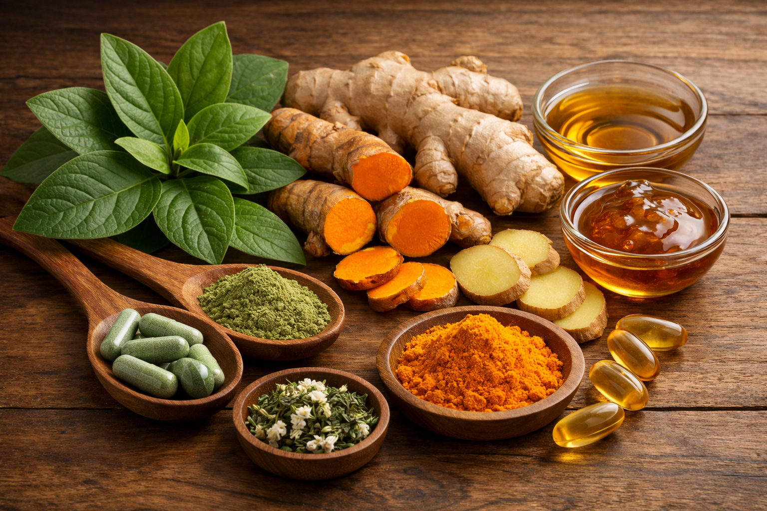 Ingredientes naturais da composição do Elefantol