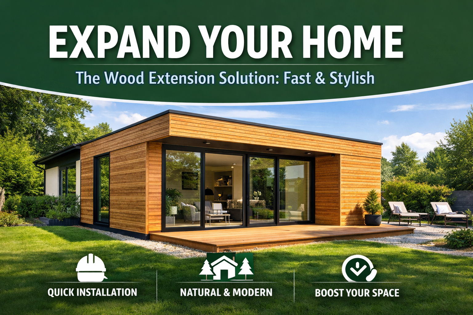Agrandir Sa Maison: L'Extension Bois, Solution Rapide et Esthétique