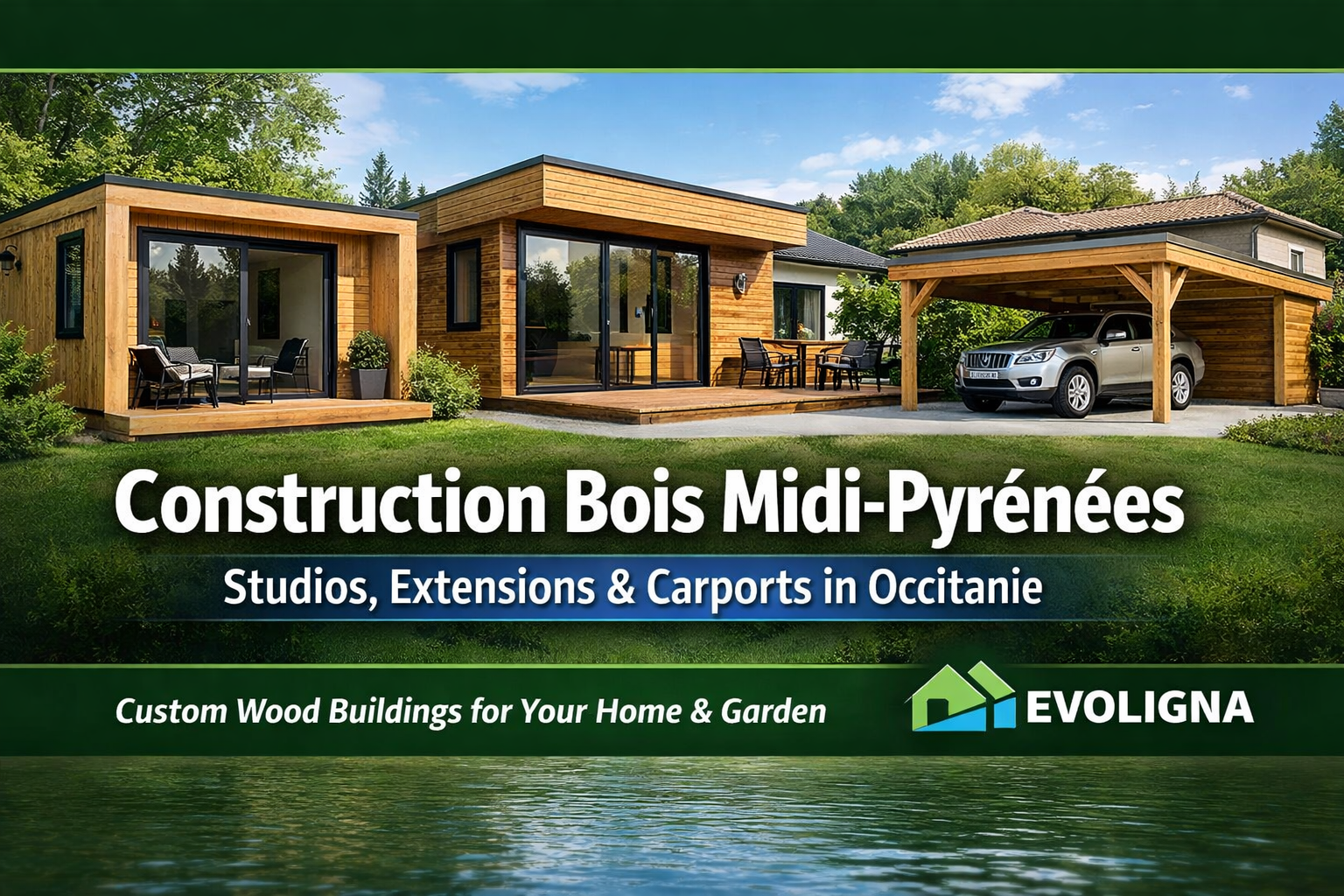 Construction Bois Midi-Pyrénées: Studios, Extensions & Carports en Occitanie