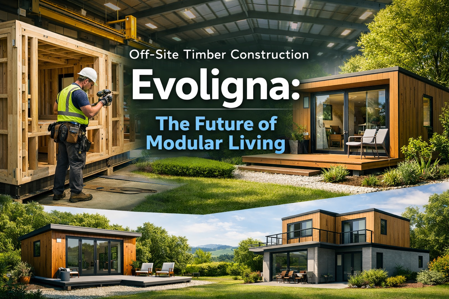 Construction Bois Hors-Site Evoligna: L'Avenir de l'Habitat Modulaire