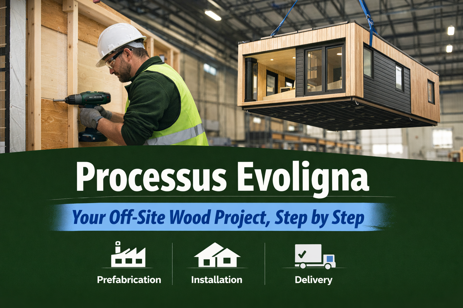 Processus Evoligna: Votre Projet Bois Hors-Site, Étape par Étape