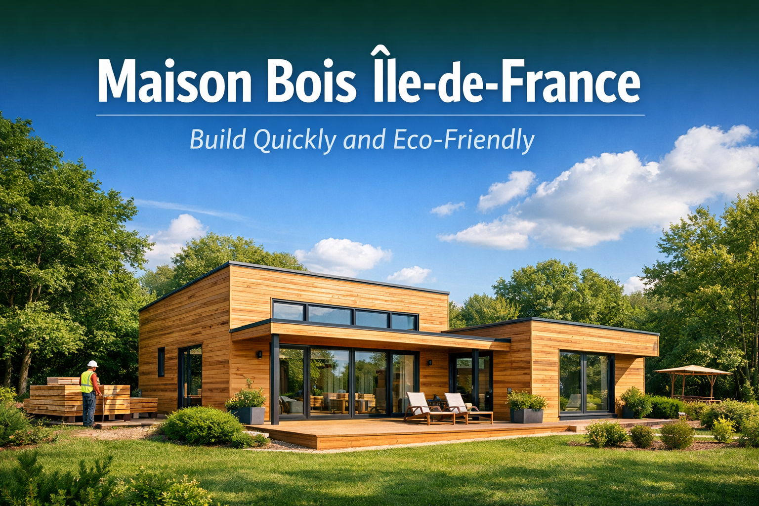 Maison Bois Île-de-France: Construire Rapidement et Écologiquement