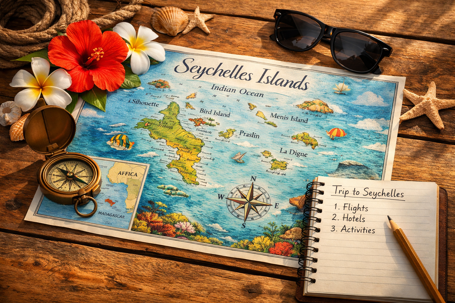 Seychelles itinerary planning