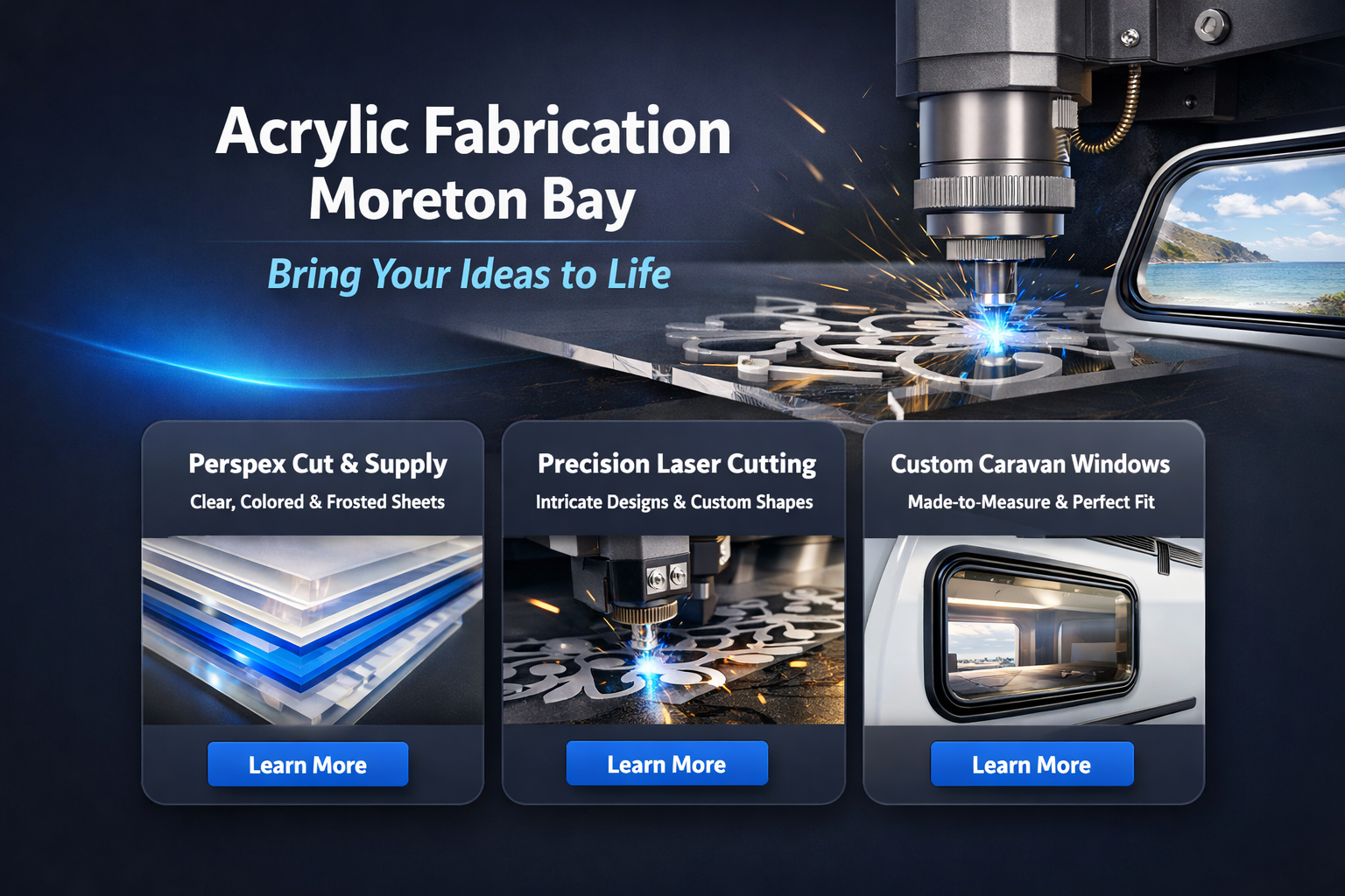 Acrylic Fabrication Moreton Bay: Bring Your Ideas to Life