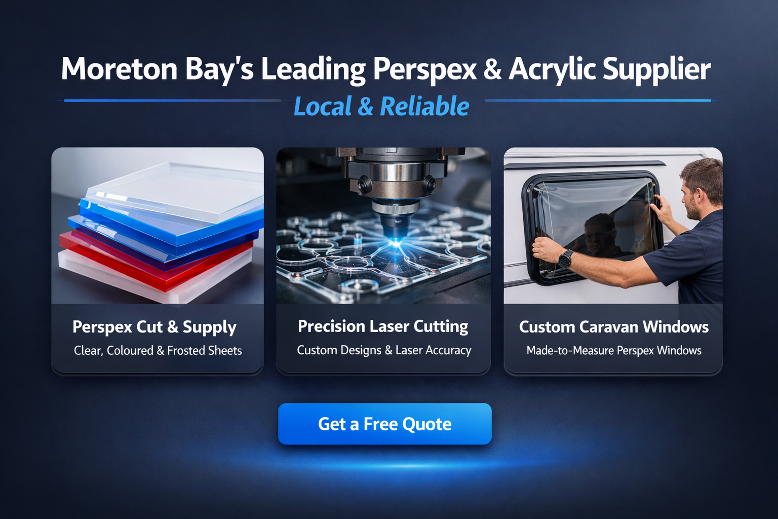 Moreton Bay's Leading Perspex & Acrylic Supplier – Local & Reliable