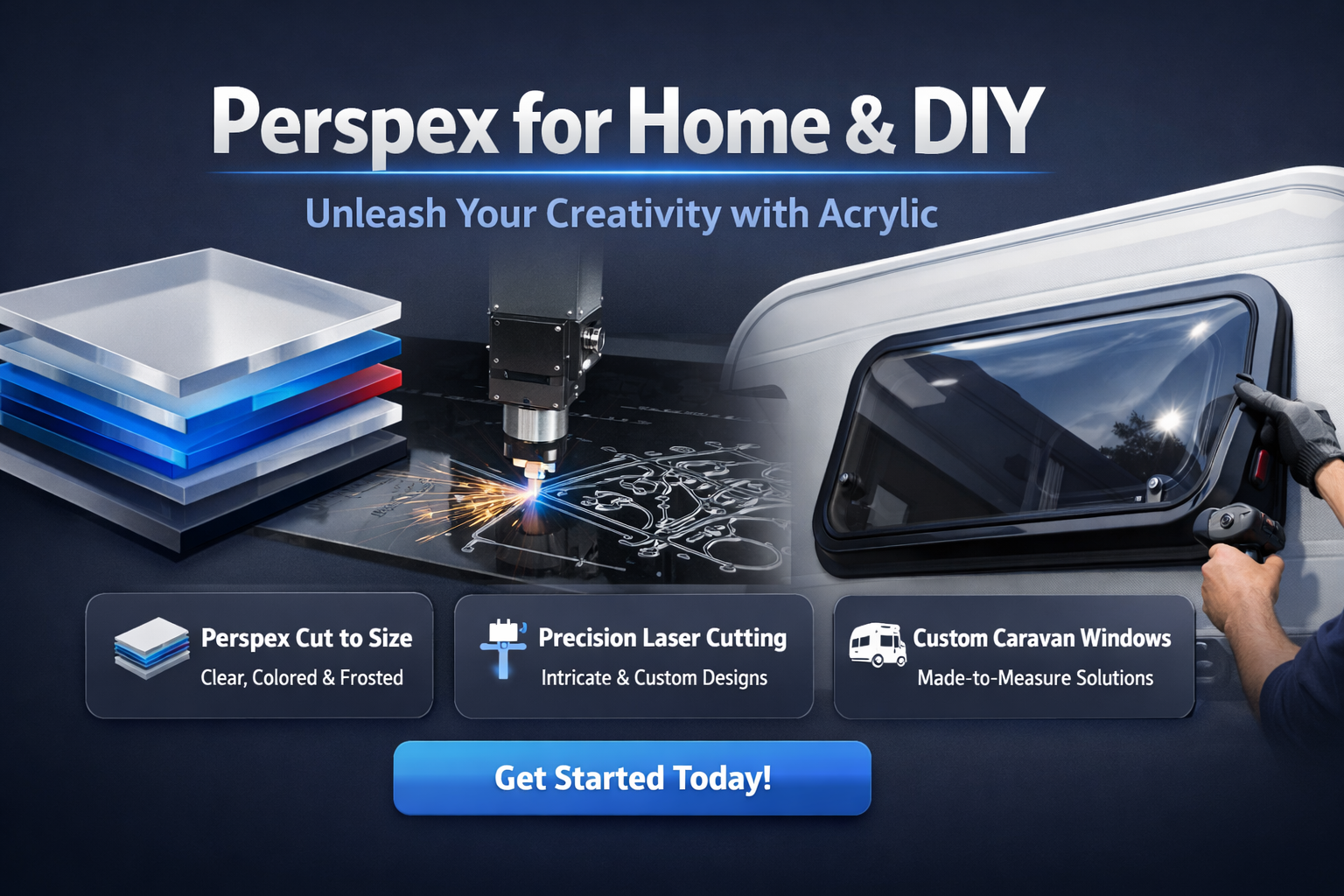 Perspex for Home & DIY: Unleash Your Creativity with Acrylic