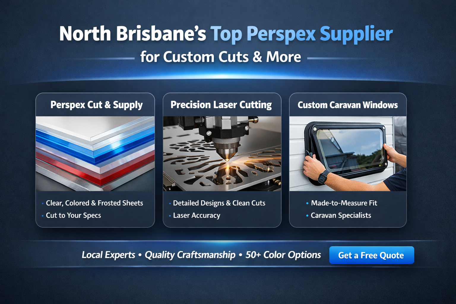 North Brisbane's Top Perspex Supplier for Custom Cuts & More